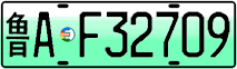 License plate of China, Electric vehicles