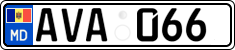 License plate of Moldova, Cars (2015)