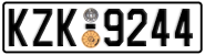 License plate of Greece, Cars
