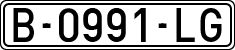 License plates of Spain, 1971 year series