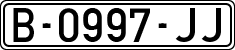 License plates of Spain, 1971 year series
