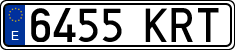 License plates of Spain, Ordinary (2000)