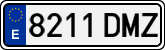License plates of Spain, Ordinary (2000)