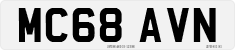 License plate of the United Kingdom, 2001 year system
