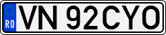 License plate of Romania, Regular plates