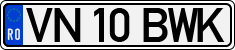 License plate of Romania, Regular plates