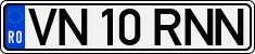 License plate of Romania, Regular plates