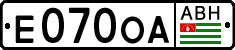 Non-recognized and partially recognized states, Cars
