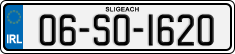 License plate of Ireland, Regular plates