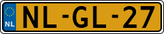 License plate of the Netherlands, Cars