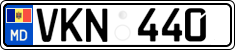 License plate of Moldova, Cars (2015)