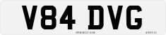 License plate of the United Kingdom, 1983 year system