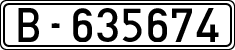 License plates of Spain, 1900 year series