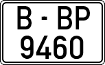 License plates of Spain, 1971 year series