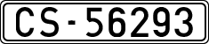 License plates of Spain, 1900 year series