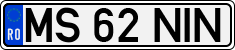 License plate of Romania, Regular plates