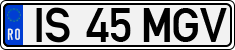 License plate of Romania, Regular plates