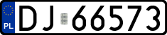 License plates of Poland, Regular car plates