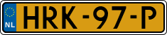 License plate of the Netherlands, Cars