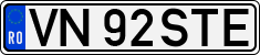 License plate of Romania, Regular plates