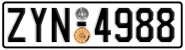 License plate of Greece, Cars
