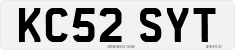 License plate of the United Kingdom, 2001 year system