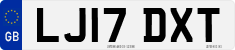 License plate of the United Kingdom, 2001 year system