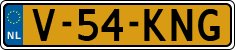 License plate of the Netherlands, Light Commercial Vehicles (1994 system)
