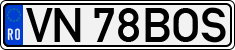 License plate of Romania, Regular plates