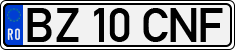 License plate of Romania, Regular plates