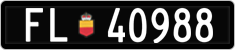 License plate of Liechtenstein, Cars