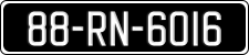 License plate of Ireland, Regular plates