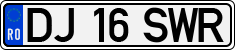 License plate of Romania, Regular plates