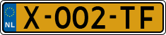 License plate of the Netherlands, Cars