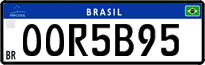 License plate of Brazil, Private owners (Mercosul)