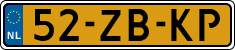 License plate of the Netherlands, Cars