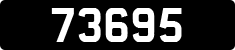 License plate of Guernsey, Regular plates
