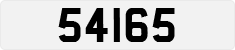 License plate of Guernsey, Regular plates