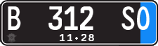 License plate of Indonesia, Regular plates