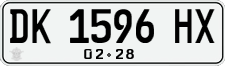 License plate of Indonesia, Regular plates