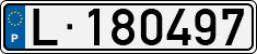 License plate of Portugal, Trailers