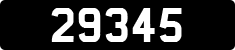 License plate of Guernsey, Regular plates