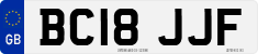 License plate of the United Kingdom, 2001 year system