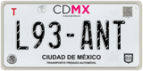 Mexico City (DF), Cars (A00-AAA)