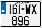 License plate of Ireland, Regular plates