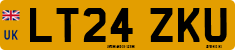 License plate of the United Kingdom, 2001 year system