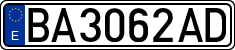 License plates of Spain, 1971 year series