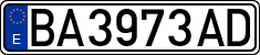 License plates of Spain, 1971 year series