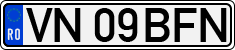 License plate of Romania, Regular plates