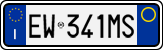 License plate of Italy, Cars (1994 year series)